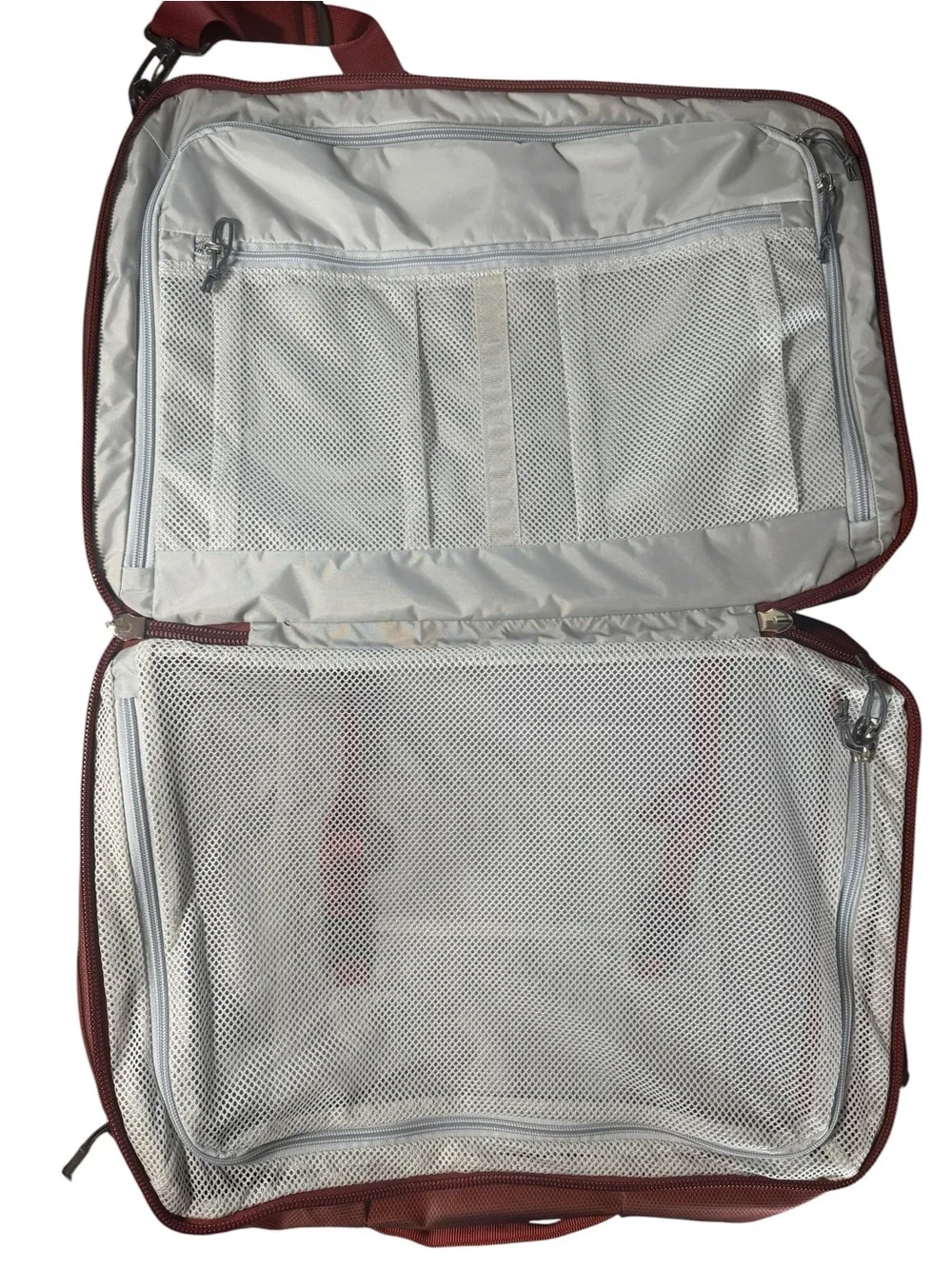 Osprey Transporter Global Carry-On Bag Ultimate Travel Companion Red